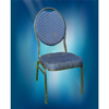 Stackchair stapel stoelen blauw