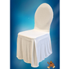 Weddingchair / Stackchair stapel stoel met cream witte rok