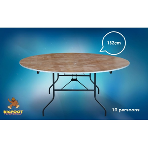 Bankettafel / Buffettafel rond 182 XXL