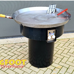 Bolle Jan pan / BBQ Paellapan XXL100 cm. rond