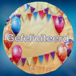 Button Gefeliciteerd