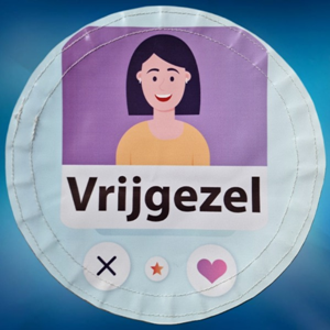 Button Vrijgezel